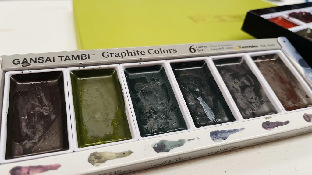 Gansai Tambi Metallic Watercolor Set Gem Colors