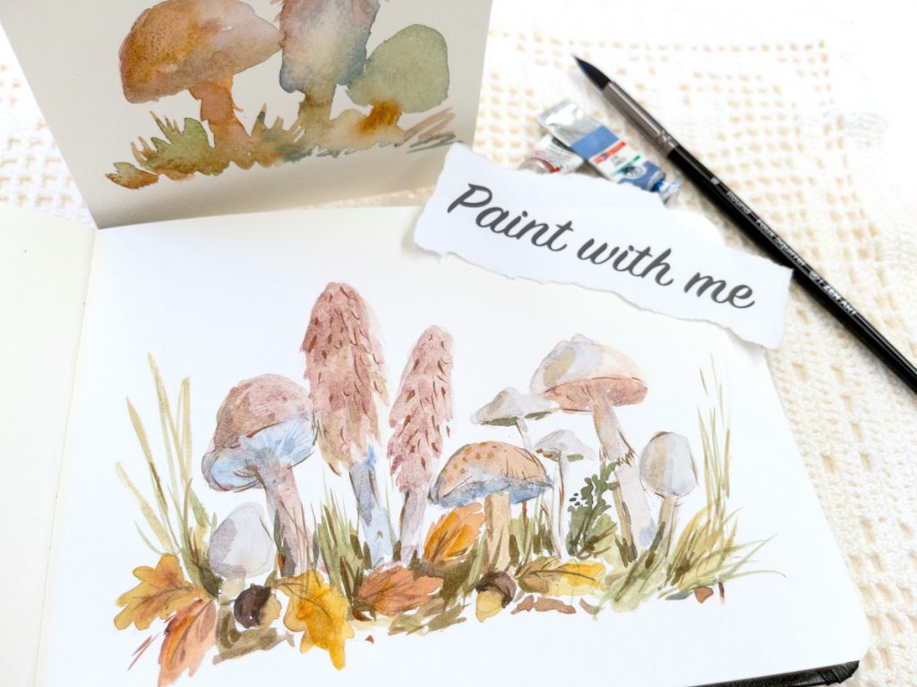 Woodland Watercolors and Pad Bundle