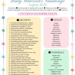 "Mix & Match Summer" Prompt Sheet