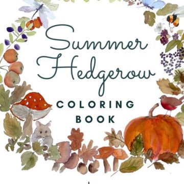 Summer Hedgerow Coloring Book