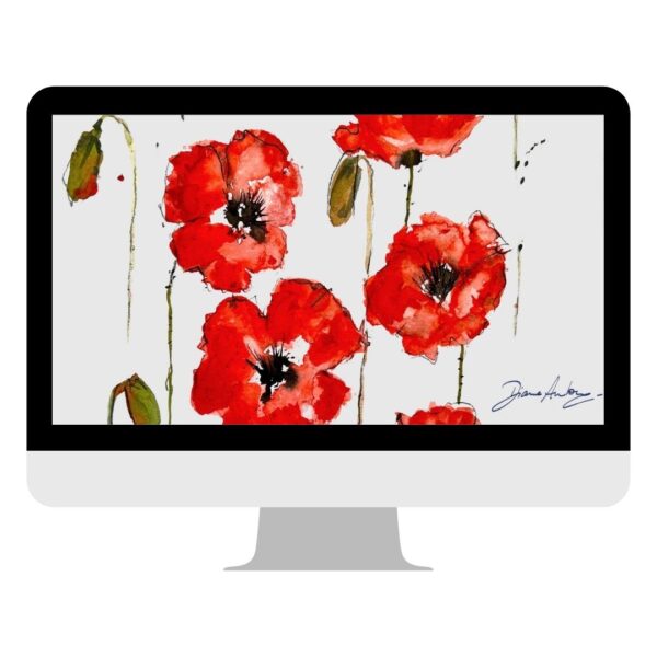 Poppies Desktop Wallpaper