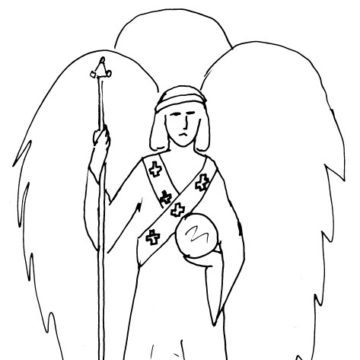 Archangel Michael Sketch