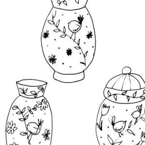 Oriental Vases Sketch
