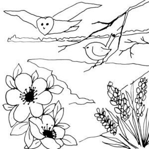 "Life in Winter" Challenge Week 2 Sketch