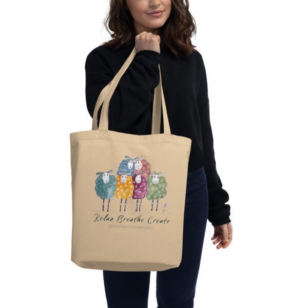 Six Sheep Organic Cotton Tote Bag - Image 3