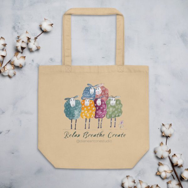 Six Sheep Organic Cotton Tote Bag - Image 5