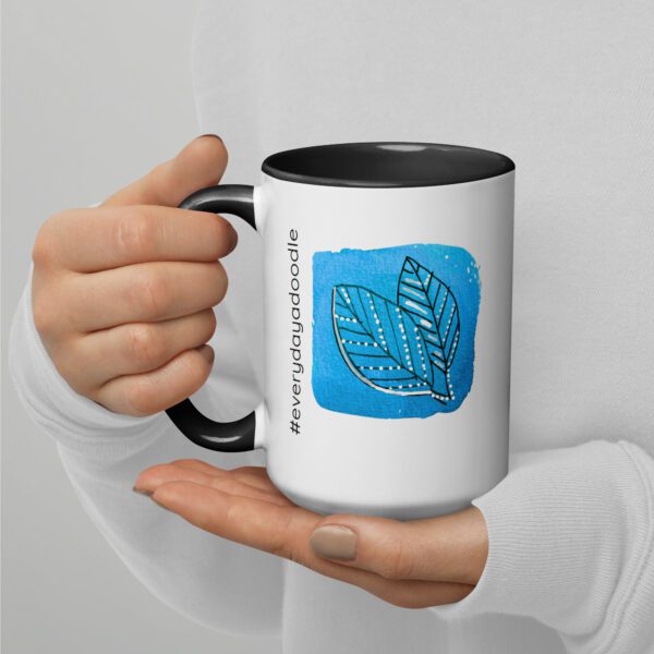 Relax Breathe Create #everydayadoodle Mug