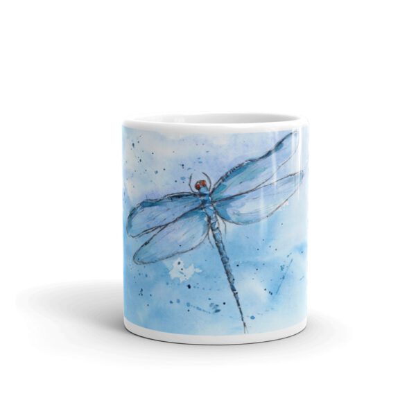 Blue Dragonfly Mug - Image 3