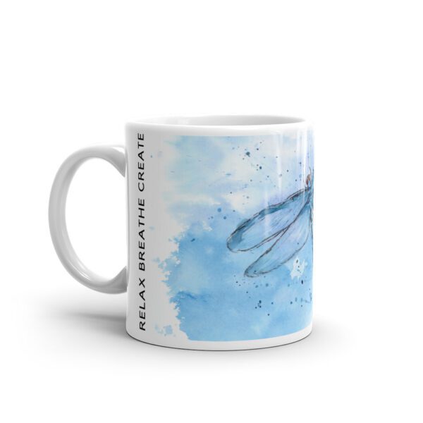 Blue Dragonfly Mug