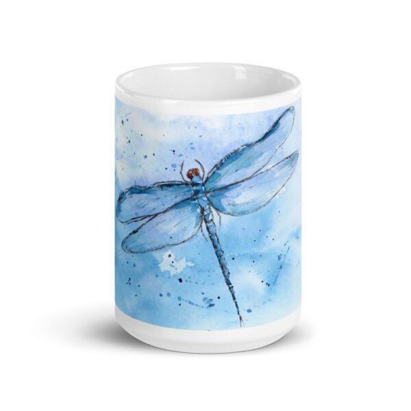 Blue Dragonfly Mug - Image 6